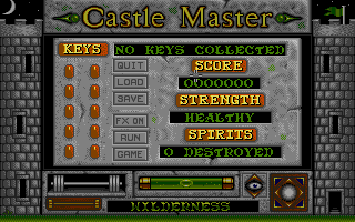 Castle Master atari screenshot