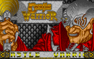 Castle Warrior atari screenshot