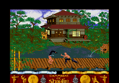Chamber of Shaolin Demo atari screenshot