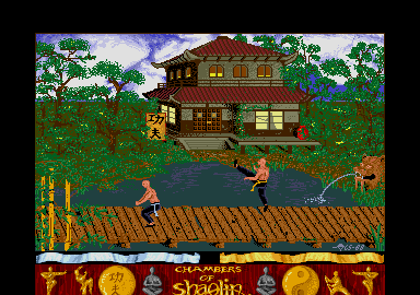 Chamber of Shaolin Demo atari screenshot