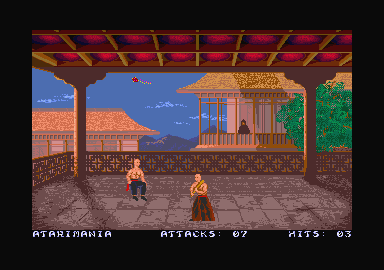 Chambers of Shaolin atari screenshot