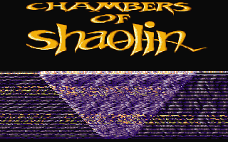 Chambers of Shaolin atari screenshot