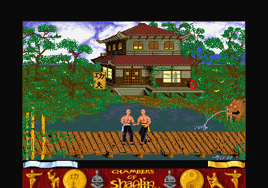 Chambers of Shaolin atari screenshot