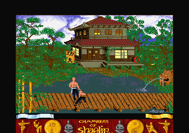 Chambers of Shaolin atari screenshot