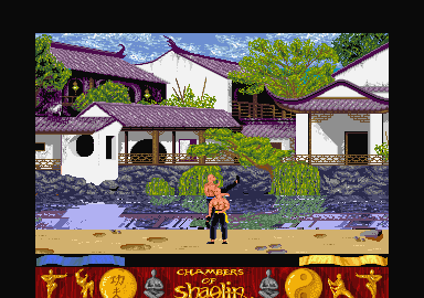 Chambers of Shaolin atari screenshot