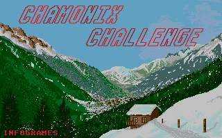 Chamonix Challenge atari screenshot