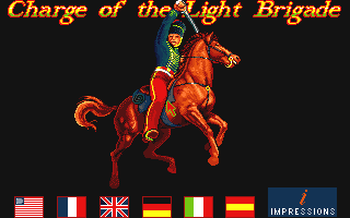 Charge of the Light Brigade atari screenshot