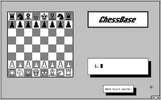 Chessbase atari screenshot