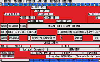 Chrono-Logique de la Révolution Française atari screenshot