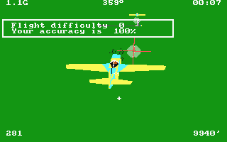Chuck Yeager's Advanced Flight Trainer 2.0 atari screenshot