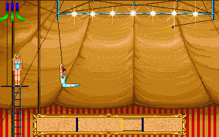 Circus Games atari screenshot