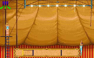 Circus Games atari screenshot