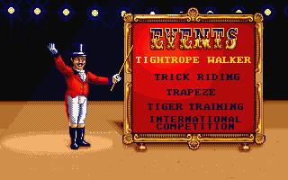 Circus Games atari screenshot
