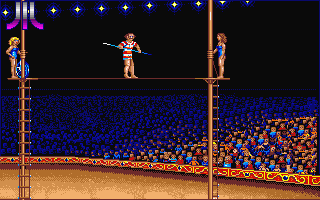Circus Games atari screenshot