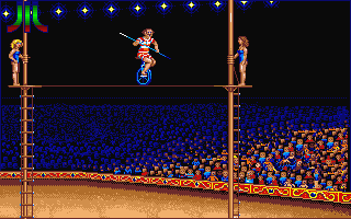 Circus Games atari screenshot