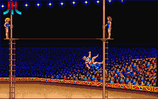 Circus Games atari screenshot