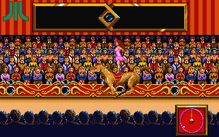 Circus Games atari screenshot