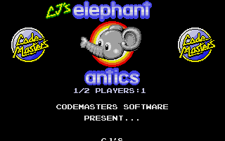 Cj's Elephants Antics atari screenshot