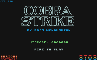 Cobra Strike atari screenshot