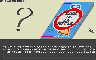 Collection Codoroute : Test Disk 3 atari screenshot