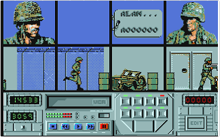 Combat Course atari screenshot