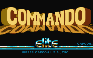Commando atari screenshot