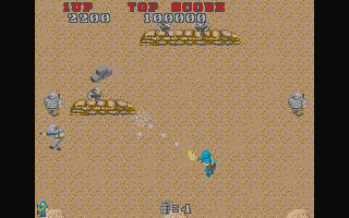 Commando atari screenshot