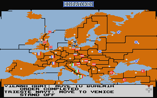 Computer Diplomacy atari screenshot
