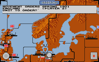 Computer Diplomacy atari screenshot