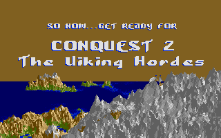 Conquest II - The Viking Hordes atari screenshot