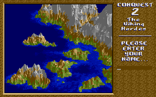 Conquest II - The Viking Hordes atari screenshot