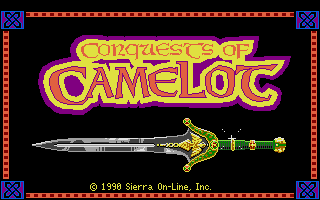 Conquests of Camelot atari screenshot