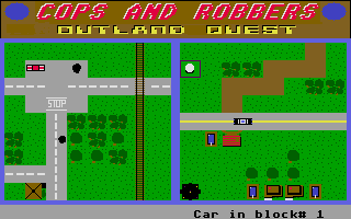 Cops and Robbers atari screenshot