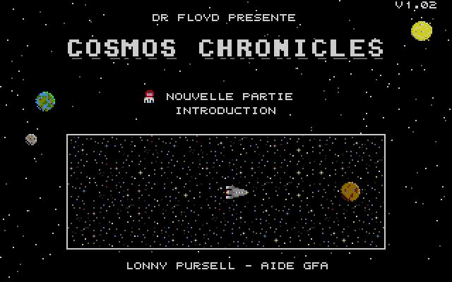 Cosmos Chronicles atari screenshot