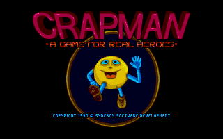 Crapman - A Game for Real Heroes atari screenshot
