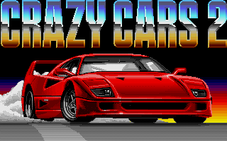 Crazy Cars II atari screenshot