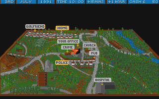Crime City atari screenshot