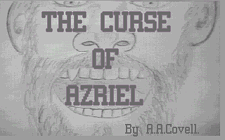 Curse of Azriel atari screenshot