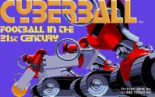Cyberball atari screenshot