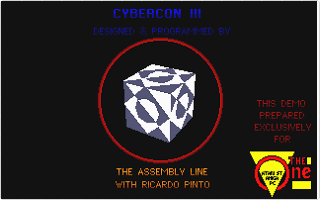 Cybercon III atari screenshot