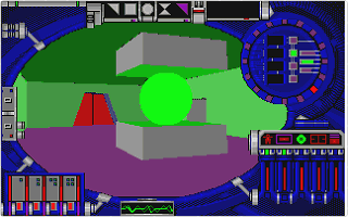 Cybercon III atari screenshot