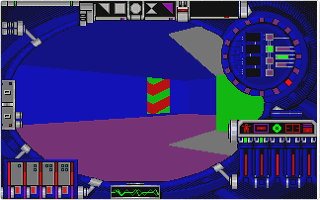 Cybercon III atari screenshot