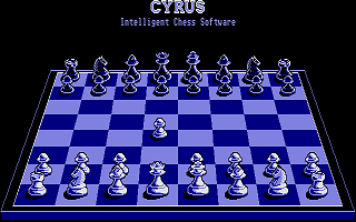 Cyrus Chess atari screenshot