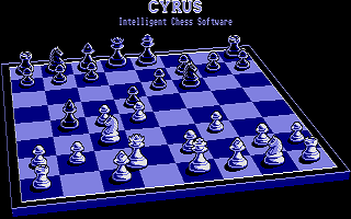 Cyrus Chess atari screenshot