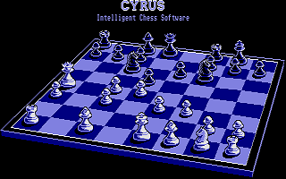 Cyrus Chess atari screenshot