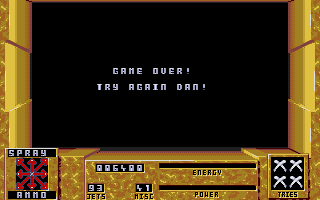 Dan Dare III - The Escape atari screenshot