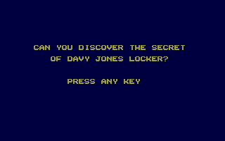 Davy Jones Locker atari screenshot
