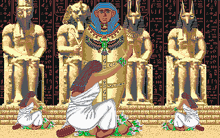 Day of the Pharaoh atari screenshot