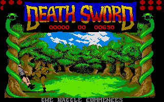 Death Sword atari screenshot