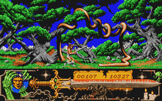 Deathbringer atari screenshot